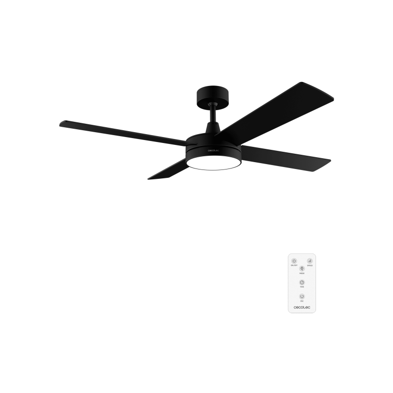 Ventilateur de plafond Cecotec noir 132 cm LED