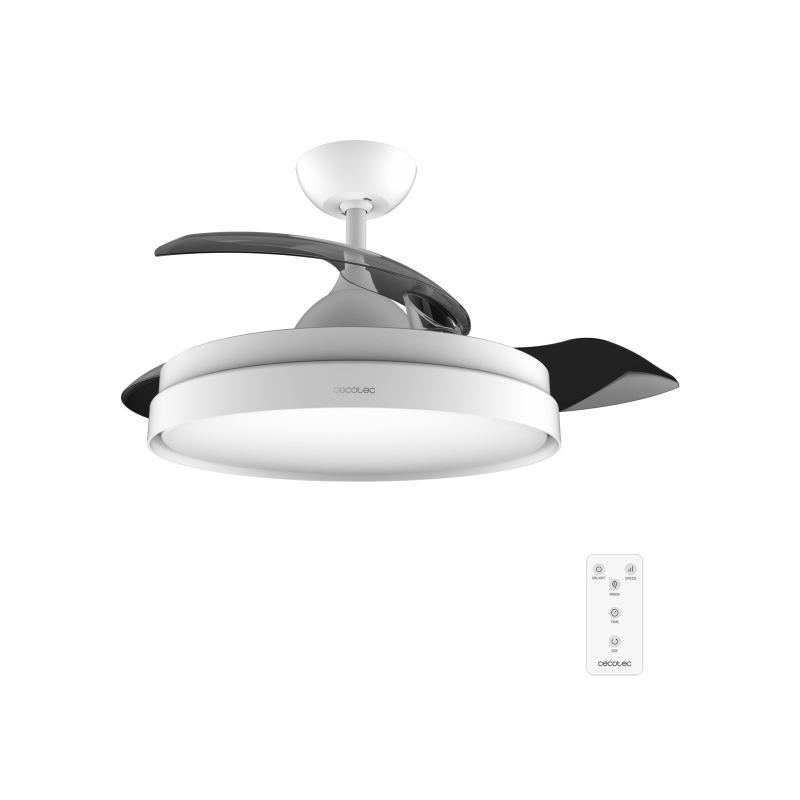 Ventilateur de plafond invisible Cecotec EnergySilence noir/blanc 40 W