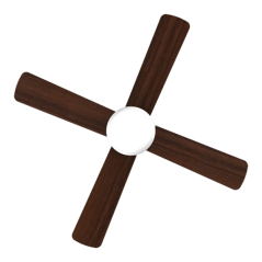 Ventilateur de plafond blanc