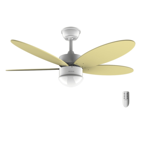 Ventilateur de plafond jaune 107 cm