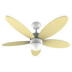 Ventilateur de plafond Cecotec EnergySilence 107 cm jaune