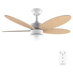Ventilateur de plafond orange 107 cm