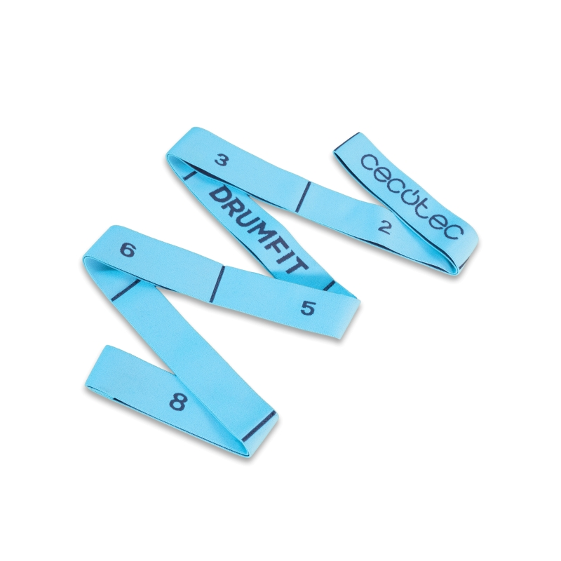 Bande élastique DrumFit Elastiband 8 résistances bleu