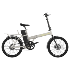 Vélo électrique pliant 20 Cecotec blanc 270 Wh