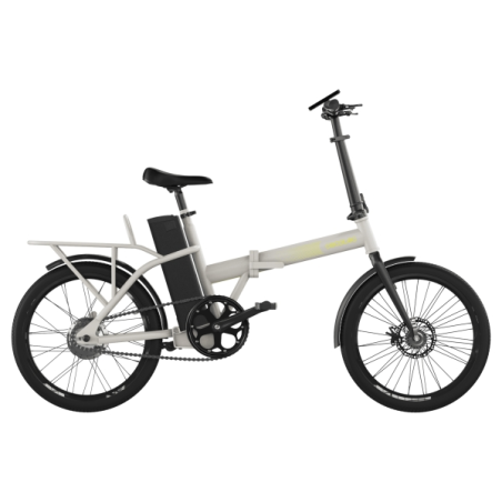 Vélo électrique pliant 20 Cecotec blanc 270 Wh