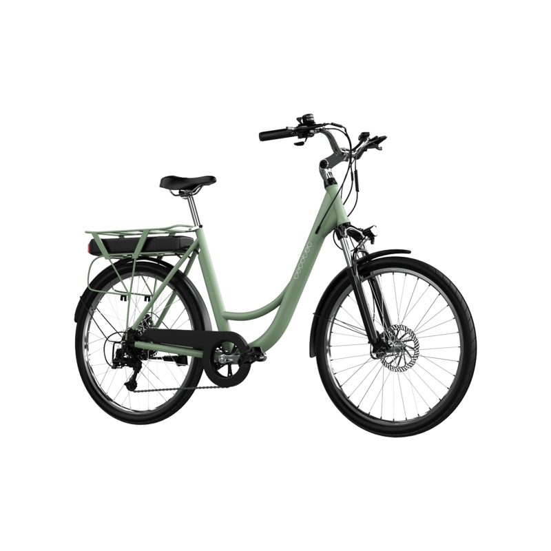 Vélo électrique Cecotec City 28" Menthe 468 Wh Vélo électrique Cecotec City 28" Menthe 468 Wh