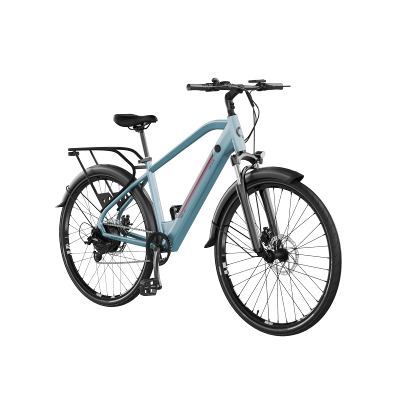 Vélo électrique Cecotec Urban Pro 28 pouces bleu clair Vélo électrique Cecotec Urban Pro 28 pouces bleu clair