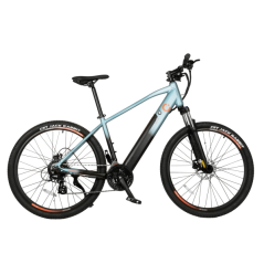 Vélo électrique bleu clair
