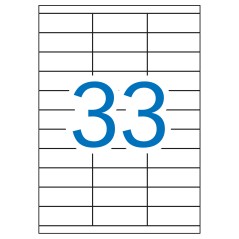 ✅ Apli Étiquettes Blanches Permanentes 70,0 x 25,4 mm 10 Feuilles couleur Blanc en stock