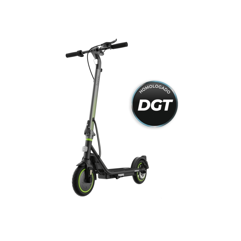 Trottinette électrique Cecotec Bongo D30 350W noir vert Trottinette électrique Cecotec Bongo D30 350W noir vert