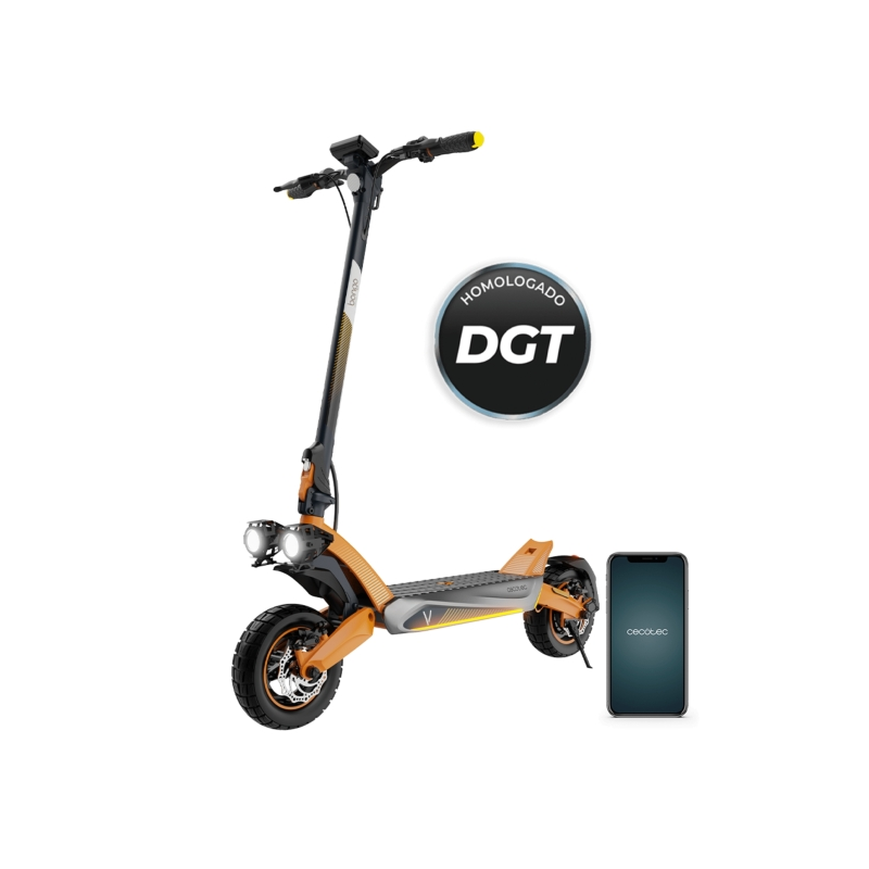 Trottinette électrique Cecotec Bongo V70 1500 W Gris/Orange Trottinette électrique Cecotec Bongo V70 1500 W Gris/Orange