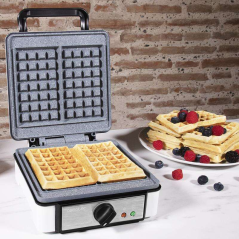Cecotec Gaufrier double Fun Gofrestone blanc 1200 W