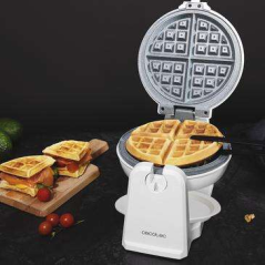 Gaufrier Cecotec Fun Gofrestone Sphere Blanc