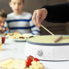Crêpière double blanche 30 cm