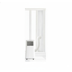 housse de fenêtre blanche