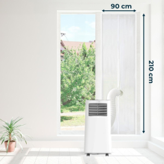 Housse de fenêtre isolation extérieure Cecotec, blanc