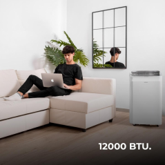 Climatiseur portable Cecotec ForceClima 1280 Wi‑Fi blanc