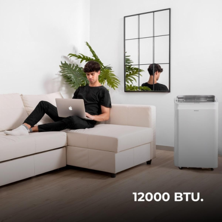 Climatiseur portable Cecotec ForceClima 1280 Wi‑Fi blanc