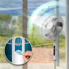 Ventilateur sur pied Cecotec EnergySilence 1600 blanc
