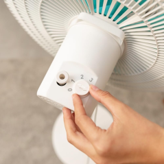 Ventilateur sur pied Cecotec EnergySilence 550 blanc 40 cm