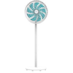 Ventilateur sur pied blanc 40 cm