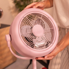 Ventilateur sur pied rose Cecotec
