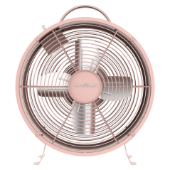 Ventilateur de bureau rose 20 cm