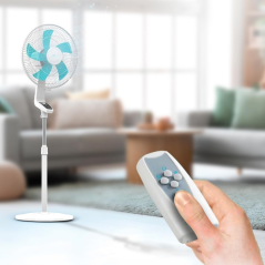 Ventilateur sur pied blanc Cecotec
