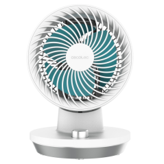 ventilateur de bureau blanc