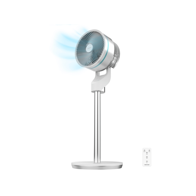 Ventilateur sur pied intelligent Cecotec 60W blanc 23 cm