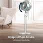 Ventilateur sur pied intelligent Cecotec 60W blanc 23 cm