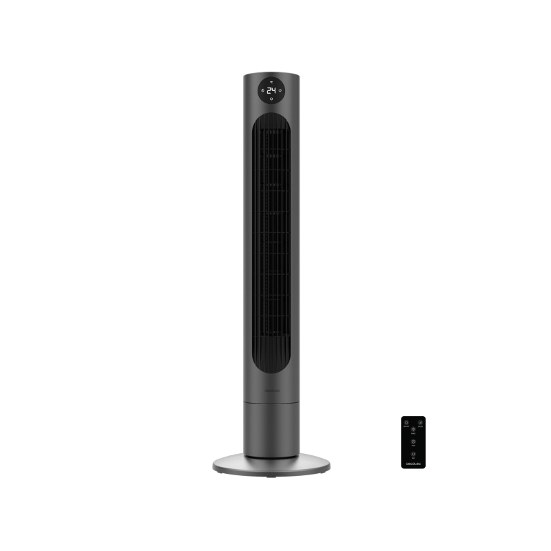 Ventilateur colonne Cecotec 91 cm 60 W noir/gris Ventilateur colonne Cecotec 91 cm 60 W noir/gris