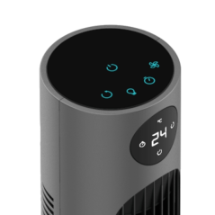 Ventilateur colonne noir gris Cecotec