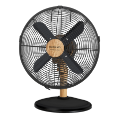 Ventilateur de table noir