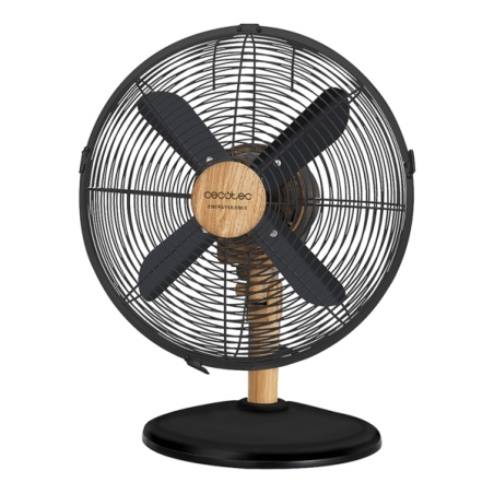 Ventilateur de table noir