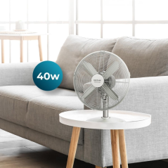 Ventilateur de bureau Cecotec EnergySilence 610 acier 30 cm