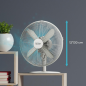 Ventilateur de bureau Cecotec EnergySilence 610 acier 30 cm