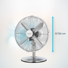 ventilateur de bureau acier Cecotec