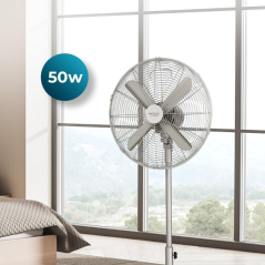Ventilateur sur pied Cecotec 40 cm acier