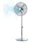 Ventilateur sur pied rétro Cecotec 40 cm argent