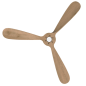 Ventilateur de plafond Cecotec EnergySilence 5500 Wi-Fi bois clair Ventilateur de plafond Cecotec EnergySilence 5500 Wi-Fi bois clair