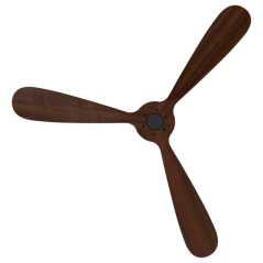 Ventilateur de plafond noir