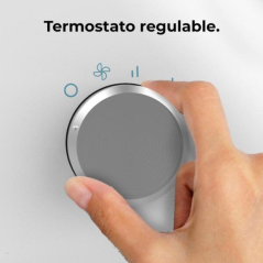 Chauffage céramique blanc de table