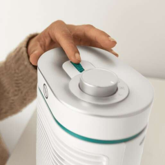 Chauffage céramique blanc 1500W