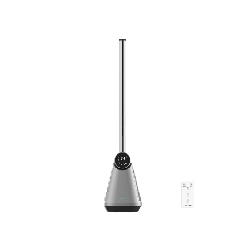 Ventilateur tour sans pales Cecotec gris 50W 99 cm Ventilateur tour sans pales Cecotec gris 50W 99 cm