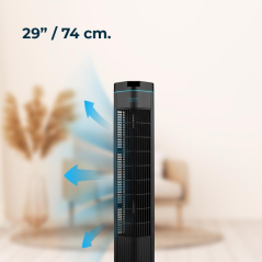 Ventilateur tour Cecotec EnergySilence 690 noir 74 cm