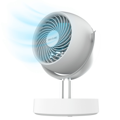 ventilateur de bureau blanc sans fil