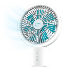 ventilateur de bureau blanc portable