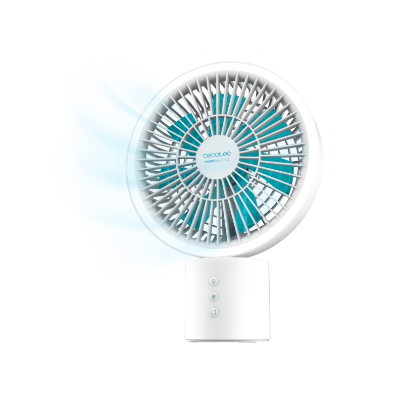 Ventilateur de bureau portable Cecotec EnergySilence 8000 blanc Ventilateur de bureau portable Cecotec EnergySilence 8000 blanc
