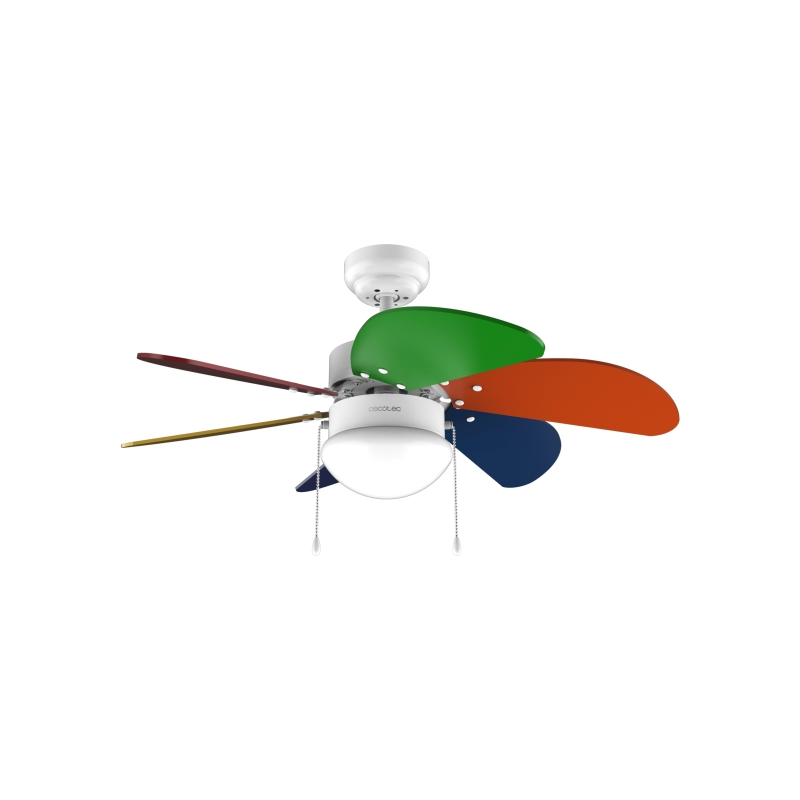 Ventilateur de plafond Cecotec 91 cm 6 pales multicolore Ventilateur de plafond Cecotec 91 cm 6 pales multicolore